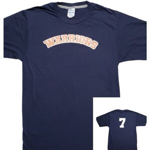 Warriors Logo Graphic T-Shirt Size Small